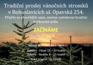 Prodej stromků